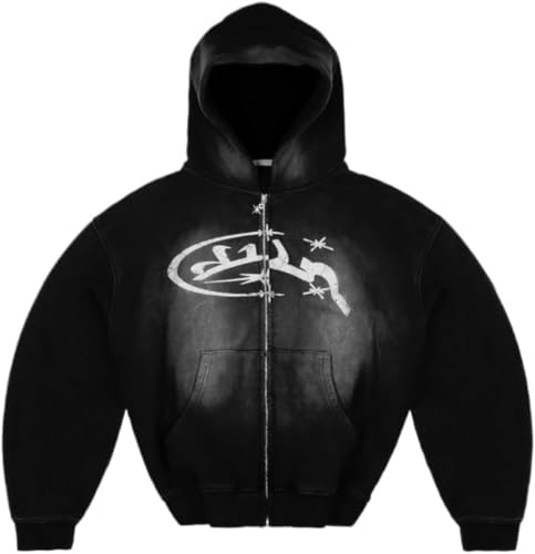 COSTRUZIONE DI STREETWEAR DUREVOLE: questa felpa con cappuccio è realizzata in una miscela di cotone pesante per morbidezza e durata.