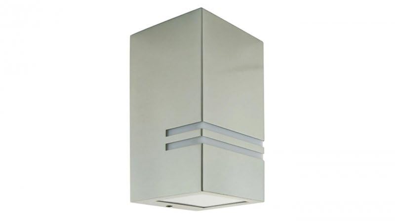 'LED Lámpara halógena/acero inoxidable/vidrio 'keler aplique innox IP54 GU10 Capacidad Interior Lámpara de pared Lámpara de pared Piso lámpara 230 V