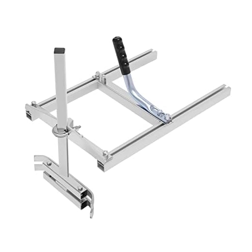 Mobile Adjustable Chainsaw Holder