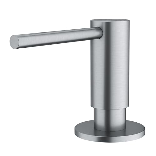 Franke ATL-SD Atlas Deck Mounted Soap Dispenser with 11.8 oz Capacity - Stainless Steel 316