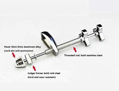 メタルシューストレッチャーフラットシューツリー1個 調節可能なワイド幅長さエキスパンダーダブルシャフト、M
