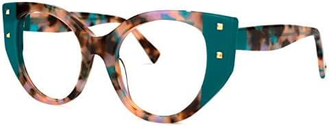 VOOGLAM Voogueme Oversize Cat Eye Blue light Blocking Glasses for Women Anti UV Eyestrain Eyewear Kornegay