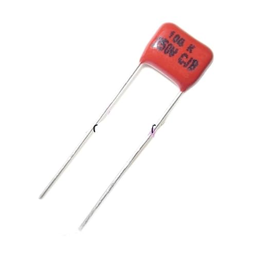 ZDVHOMCB 10pcs/lot 250V 100NF Pitch 8mm 250V 5% DIP CBB Polypropylene film capacitor
