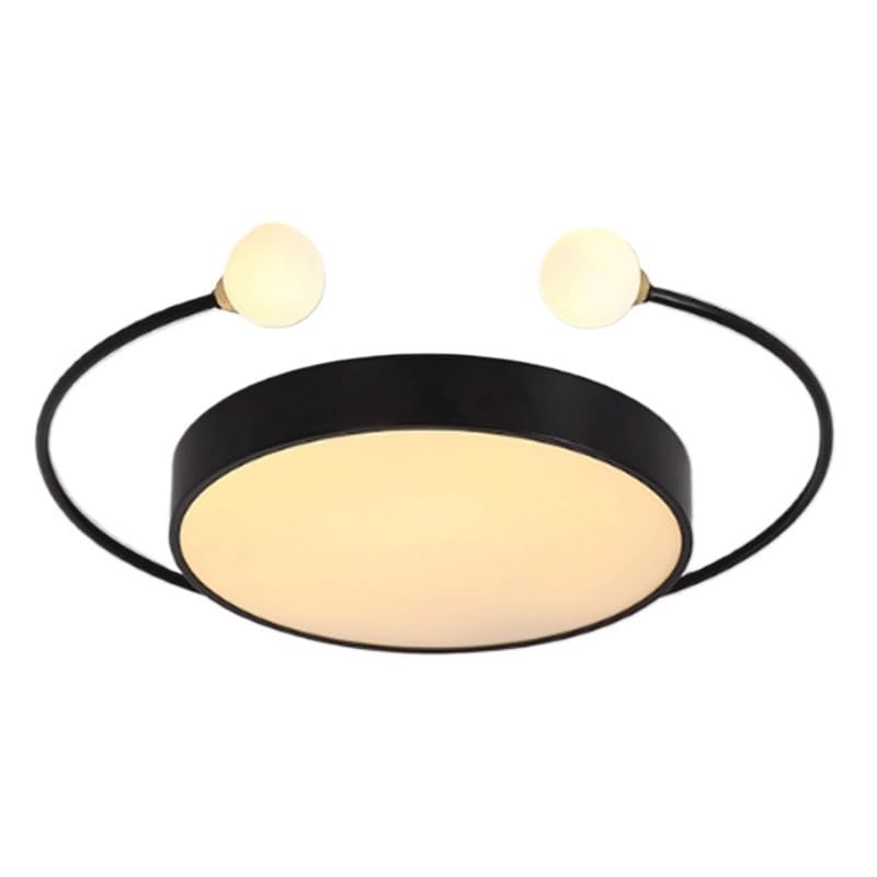 Plafonnier LED rond pour chambre à coucher et couloir d'hôtel accueillant