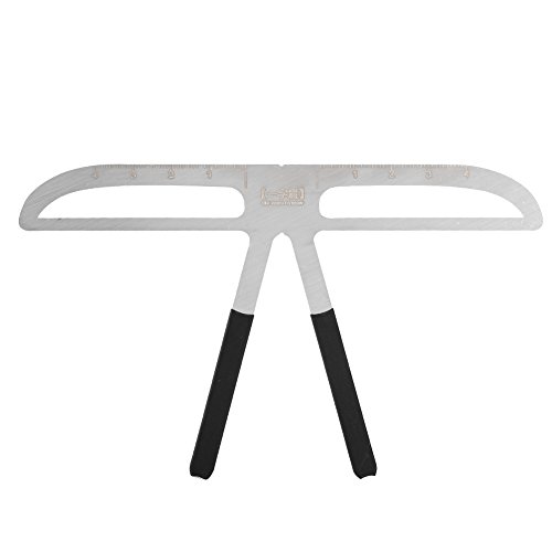 TOPINCN Regla para Cejas, Plantilla Moldeadora DIY, Herramienta de Medida de Maquillaje para una Solución Perfecta de Asimetría de Cejas, Se Adapta a una Variedad de Caras (#02)