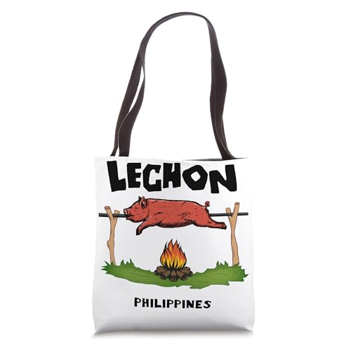 Philippines Lechon Pig Roast Suckling Hog Cebu BBQ Food Gift Tote Bag