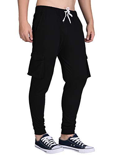 Image of Rigo Printed Cotton Jogger Pants for Men | Regular Fit Track Pant for Men | Jogger Track Pant for Men | Lower for Men