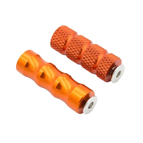 Piquets pliants orange anti-dérapants pour Yamaha et Kawasaki