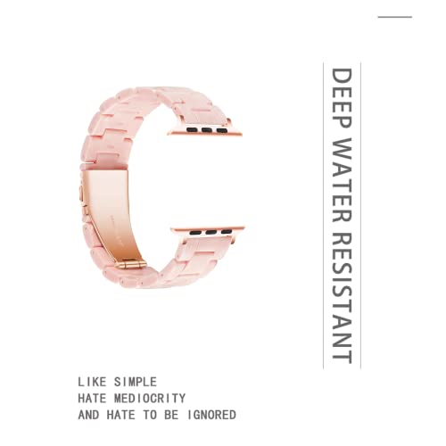 Image of Light House Apple Watch Bands-Fashion Lightweight Resin iWatch Bands for Women Men 38mm /40mm /41mm /42mm(Series 11 10), 49mm /46mm /45mm /44mm /42mm(S 3 2 1), Compatible with Apple Watch Series 11 SE 10 9 8 7 6 5 4 3 Ultra