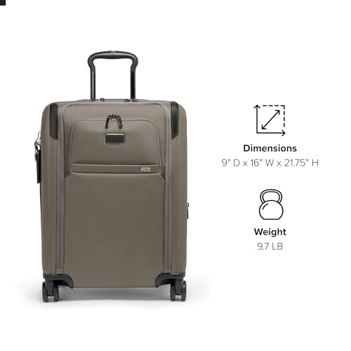 TUMI Alpha Large Dual Access Expandable 4-Wheeled Carry-On, Grey Alloy by TUMI - Used condition - Image 7