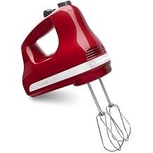 KitchenAid 5 Ultra Power Speed Hand Mixer - KHM512, Empire Red