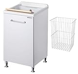 DIMENSIONI: Larghezza = 45 cm Profondità = 50 cm Altezza = 85 cm