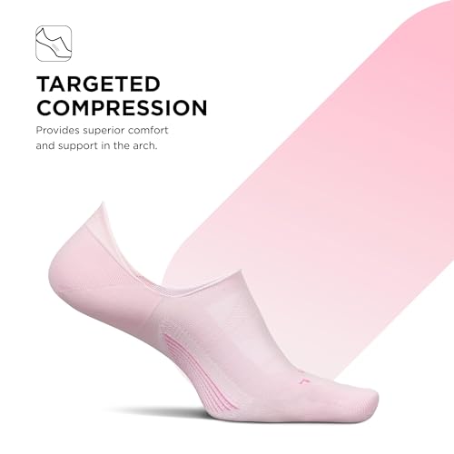 Image of Feetures Elite Ultra Light Invisible Socks - Anti-Slip Sport Sock Liner with Targeted Compression