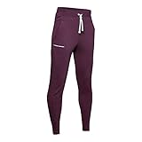 Abre los bolsillos Under Armour UA Rival Jogginghose Pantalones para Correr, Niños, Púrpura, Extra-Small
