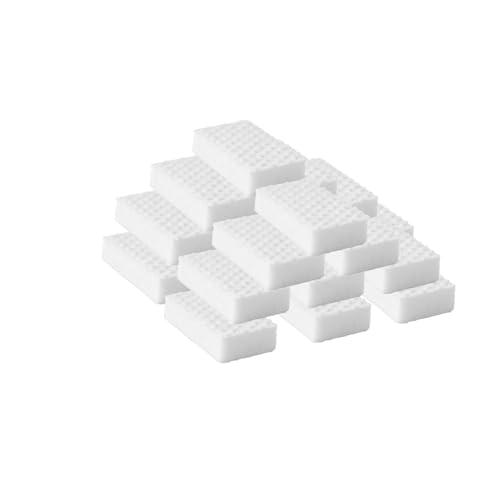 18 Piezas Esponja Mágica – Borrador Magico para Limpieza, Esponja Cocina Resistente y Reutilizable para Paredes, Baño y Hogar