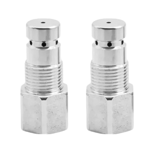 Flewdart 2pcs emulador sonda lambda Supresión P0420, Extensor de Sensor de Oxígeno O2, oxygen sensor filter adapter sensores de o₂ M18 * 1,5 Lambda Sensor Eliminator para coche, camión