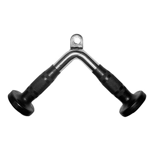 Barre Triceps Forme V pour Entraînement Localisé des Biceps et Trapèzes