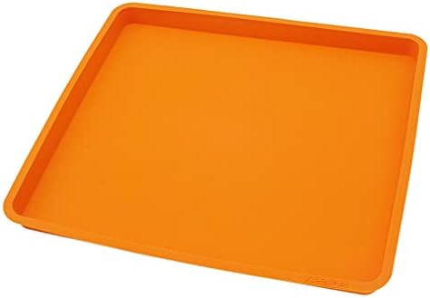 X-Haibei Swiss Roll Cake Mat Flexible Baking Tray Silicone Cookies Mold L10 W11inch H 0.78inch - Thumbnail 5