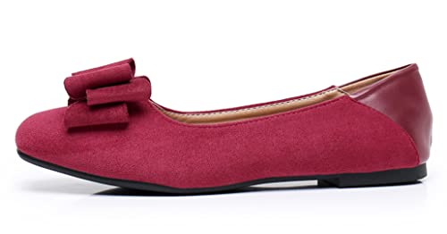VenusCelia Women's Tile-Toe Flat Shoe2