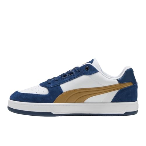 Image of PUMA Mens Caven 2.0 Lux Sd Lace Up Sneakers Shoes Casual - White