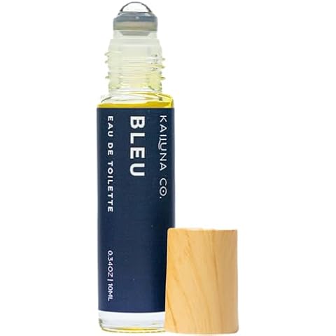 Bleu for Men Natural Perfume Roll On by Kailuna Co. Cover