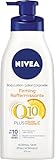 NIVEA Q10+ Firming Body Lotion | With 2 antioxidants : Q10 coenzyme + Vitamin C for healthy looking skin | Quick Absorbing | Firmer Feeling Skin in 10 Days | For Dry to Very Dry Skin