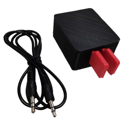 Llave de corta CW magnética Fangxuee Ak02 con cable de audio 3.5mm para radioaficionado