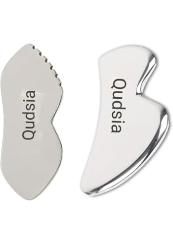 Image of B Shape and Lip Shape gua sha massage tools for face for grow ur beauty...