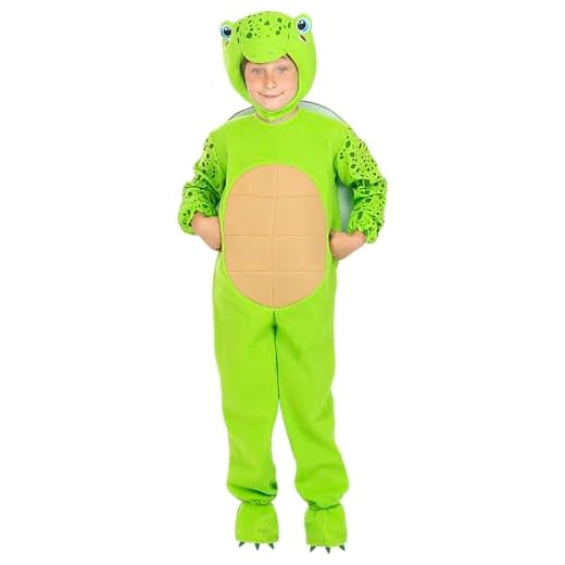 Funidelia | Disfraz de Tortuga para niño y niña Animales - Disfraz para niños y divertidos accesorios para Fiestas, Carnaval y Halloween - Talla 3-4 años - Verde