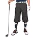 Golf Knickers Charcoal Mens 'Par 3' - Microfiber