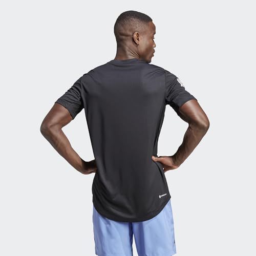 Image of adidas Men?S Club 3Str T-Shirts | Black |