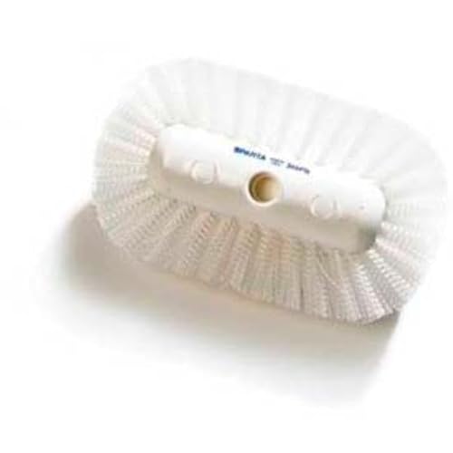 Carlisle Sanitary Maintenance B637724 4004200 - Tank & Kettle with Nylon Bristles - 5.5 in. - White