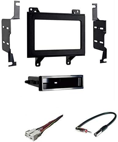 Double or Single Din Car Stereo Install Kit, Wire Harness and AM/FM Radio Antenna Adapter -Made for Some Chevrolet/GMC/Oldsmobile: 1995-1997 Blazer/Jimmy/Bravada, 1994-1997 S-10/Sonoma
