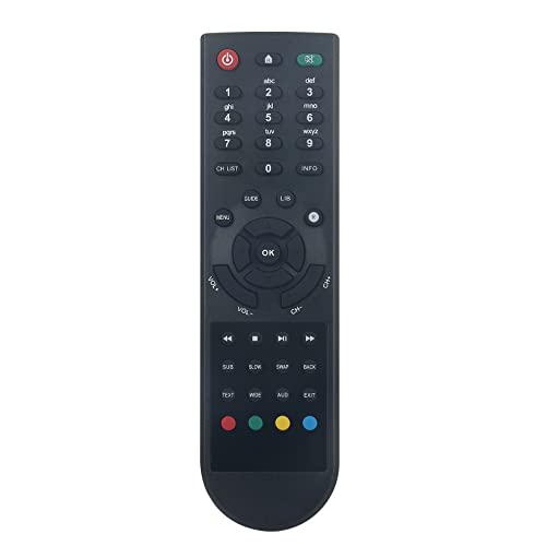 AULCMEET BU11FVRSD32 Replacement Remote Control Compatible with Bush Freeview+ Digital TV Recorder BU11FVRSD32X MK92NW BU11FVRSD50 BU11FVRSD50X BU11FVRSD32