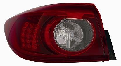 FANALE POST SX SENZA LED ESTERNO COMPATIBILE CON MAZDA 3 SDN-H.B (BM) 2013>2016, OEM B45B51160E