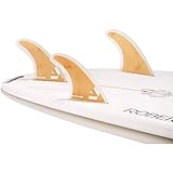  DORSAL Surfboard Fins Bamboo Hexcore Thruster Set (3) Honeycomb Future Compatible