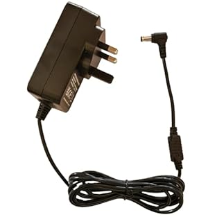 18v 1A Regulated Power Supply Designed for Musical Equipment Centre-Negative Polarity Secure Tip Connection. 2 Meter Rounded Thick Cable