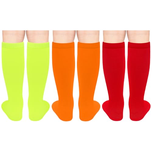 Image of Sarfel Toddler Soccer Socks Kids Soccer Socks Youth Soccer Socks Kids Baseball Socks Girls Softball Socks Boys Football Socks