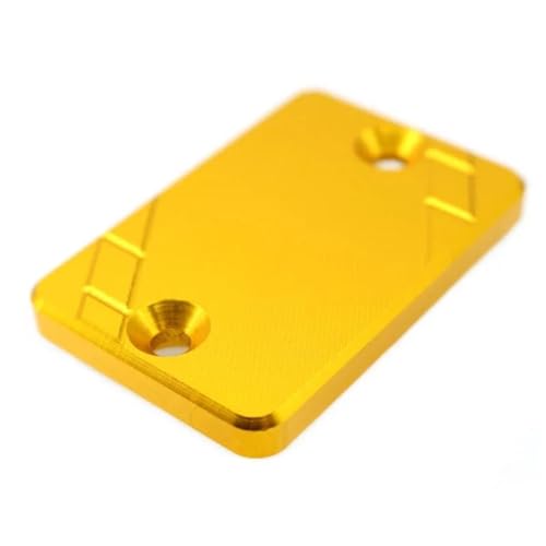 Pièce de protection réservoir de frein avant alu CNC jaune CB125R 2018