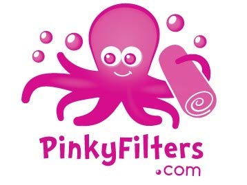 Pinky Filters Pond & Aquarium Filter Media Pads For Saltwater And Freshwater |  Premium Authentic Pinky Filter Floss For Fish Tanks And Ponds (24" X 60" - 5 Feet Total) #TOP7