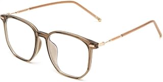 Blue Light Blocking Reading Glasses Large HD Computer Readers Fatigue Relieve Flat Light Mirror Presbyopic Glasses (Color : C3, Size : +300)