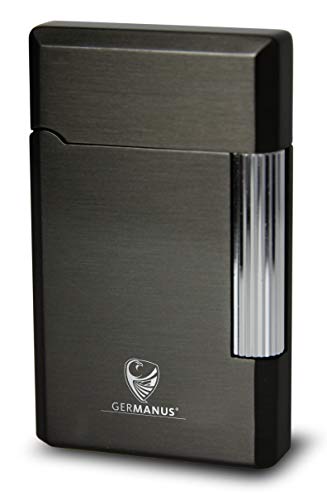Briquet à pipe GERMANUS métallique, le cadeau idéal pour fumeurs - 3