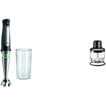 Frullatore A Immersione Braun MultiQuick 5 Pro - 1000W Con 25 Velocità, Accessori EasyClick E Bicchieri Included - Foto 7