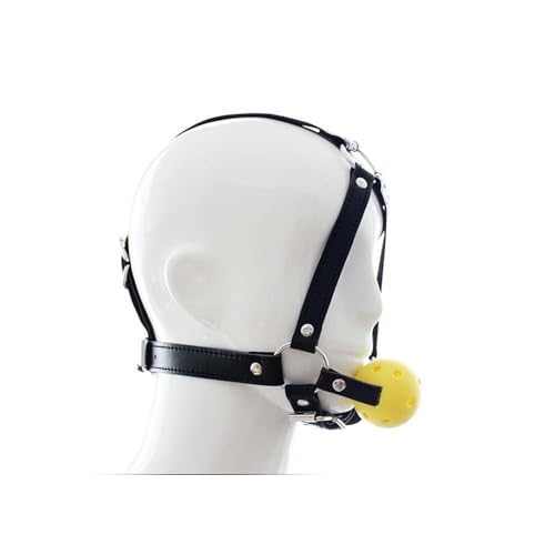 HTdangT Mordaza Bucal Con Bola, Mordaza Bucal Extreme SM Con Cerradura, Mordaza Bucal Ajustable, Mordaza Bucal Fetiche Para Mujeres, Juguete Sexual Bucal Para Parejas, Juegos Sexuales