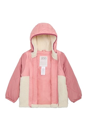 Carter's Girls' Midweight Sherpa Fleece Jacket