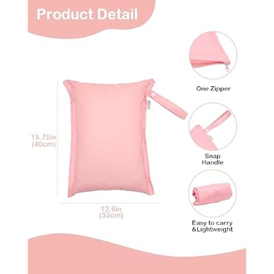 ALVA Waterproof Leakproof Wet Dry Bag 2-Pack | Reusable for Swim, Baby Clothes, Diapers & Travel 2LK07
