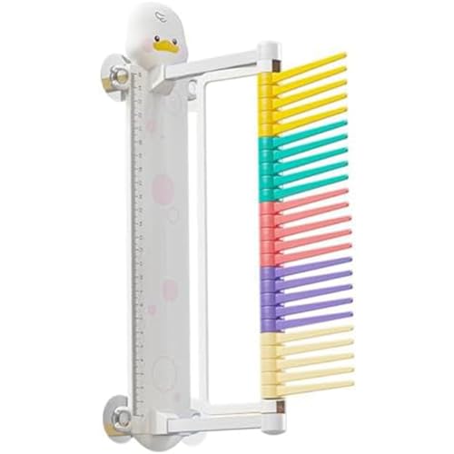 CosyCaya Probador de Salto Vertical para NiñOs, Pato de, Entrenador de Salto Vertical Montado en la Pared, Herramienta de MedicióN de Salto Vertical Reiniciable