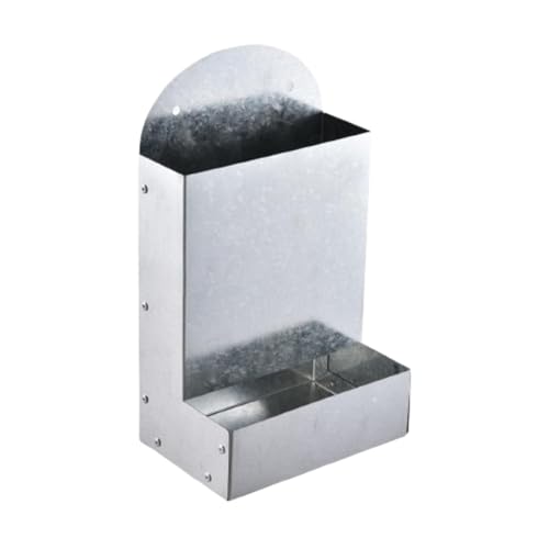 Baoblaze Chicken Feeder Food Container Versatile Supplies Easy Installation Coop Dispenser Grit Feeder for Farm Animals Chook Hen Duck