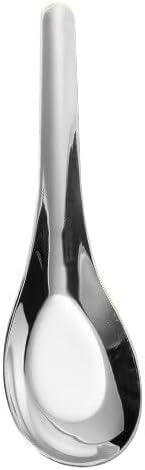 Silverware Flatware Set, 1/4/6/8 Pieces 304 Stainless Steel Spoons, Classic And Practical, Can Be Placed Upright For Home Use, Deepened Drinking Spoons, Eating Spoons, Spoons(Silver,8 Piece