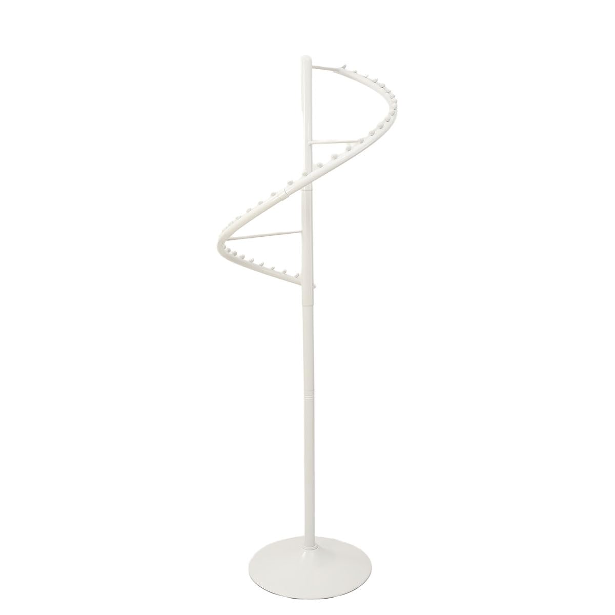 360° Drehbar Kleiderständer 180cm Spiral Kleidungsständer Kleiderstange